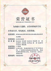 China Patent Gold Award