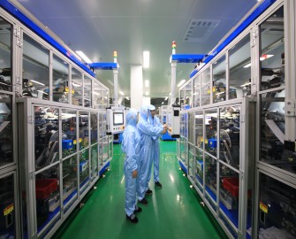 Lithium-ion battery intelligent factory