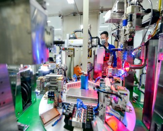 Sodium salt battery intelligent factory